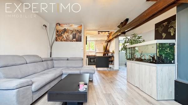 Étampes (91150) À vendre appartement F3 - 48 m² (51.6 m² au sol) - jardin commun - hyper centre Étampes