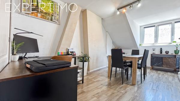 Étampes (91150) À vendre appartement F3 - 48 m² (51.6 m² au sol) - jardin commun - hyper centre Étampes