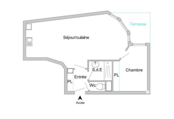 Appartement à vendre 2 pièces 50 m² Châtenay-Malabry