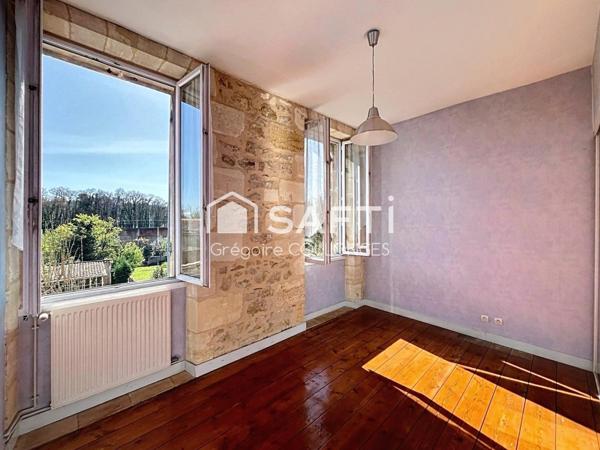 Maison de ville 3 chambres et jardin