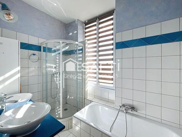 Maison de ville 3 chambres et jardin