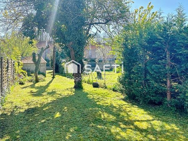 Maison de ville 3 chambres et jardin