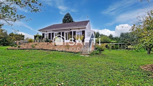 Maison de plain pied, 2 chambres, sous sol total, plus de 1 000 m2 de terrain...