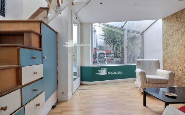 Appartement à vendre    3 pièces • 44,70 m2 Paris 19