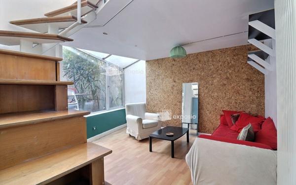 Appartement à vendre    3 pièces • 44,70 m2 Paris 19