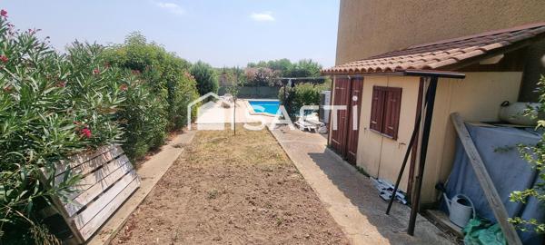 Pavillon 4 chambres, piscine, garage