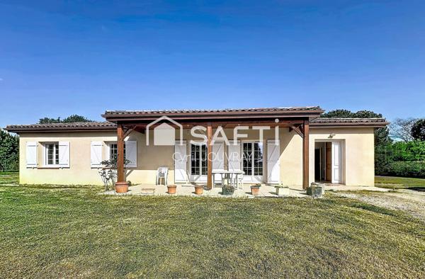 Maison 130 m2 sur terrain de 4000m2