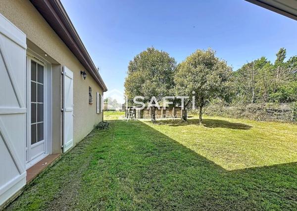 Maison 130 m2 sur terrain de 4000m2
