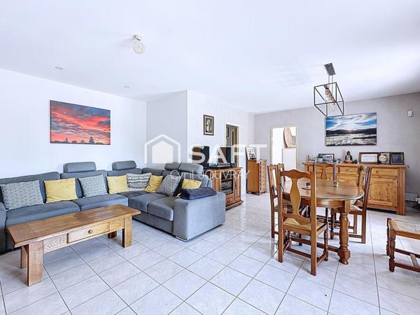 Maison 130 m2 sur terrain de 4000m2