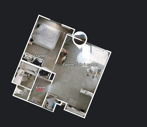 Appartement T2 lumineux avec balcon et parking à Castanet Tolosan