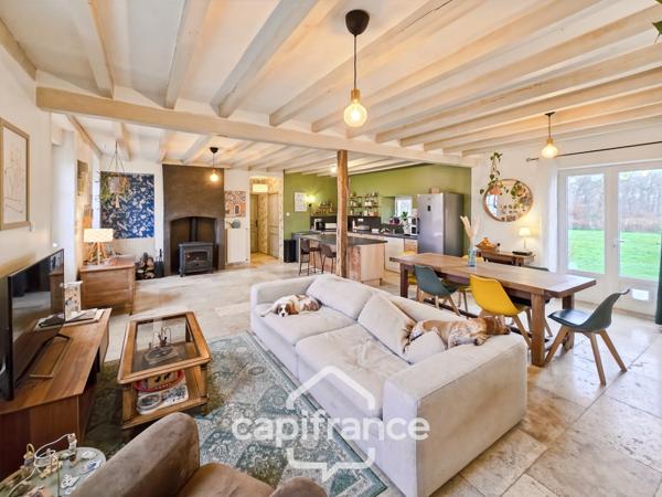 Dpt nièvre (58), DORNES, Maison à vendre 6 pièces, 152m², terrain 4700m², dépendances