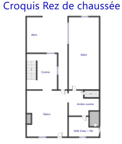 Maison à vendre 4 pièces 86 m² Le Tréport