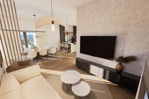 Appartement 3 pièces - 65 m² Exclusivité efficity