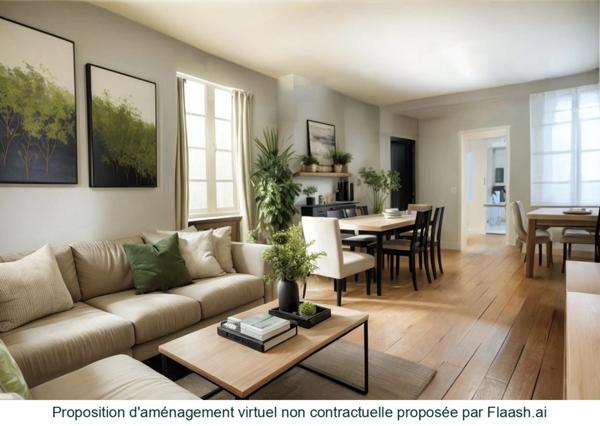 Appartement 5 pièces – 126 m² – Metz hypercentre – Vue Cathédrale