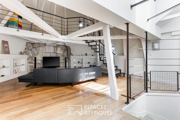 Loft en dernier étage en hyper-centre toulousain