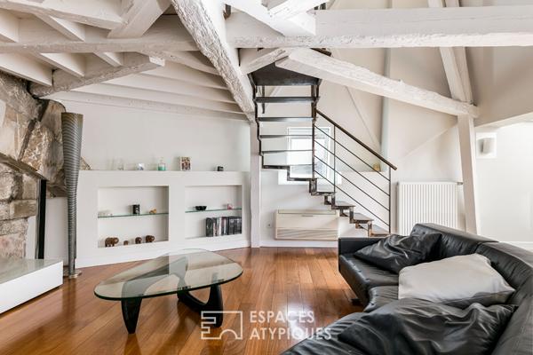 Loft en dernier étage en hyper-centre toulousain