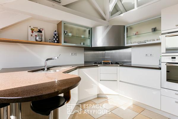 Loft en dernier étage en hyper-centre toulousain