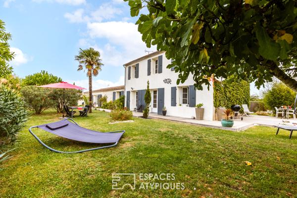 Ancien chai et son jardin champêtre