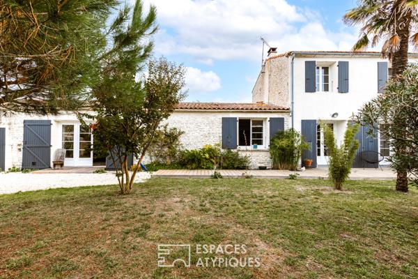 Ancien chai et son jardin champêtre