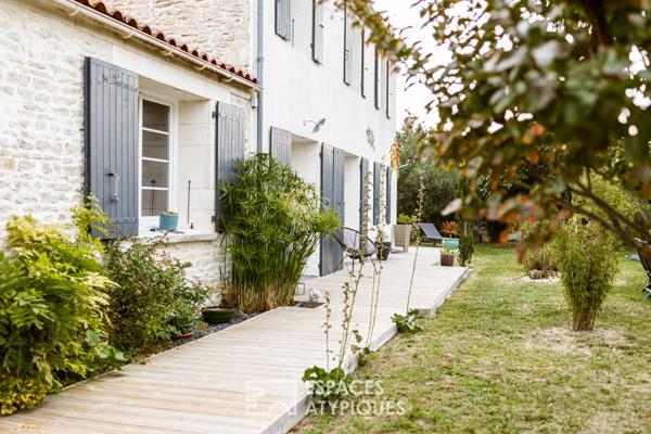 Ancien chai et son jardin champêtre