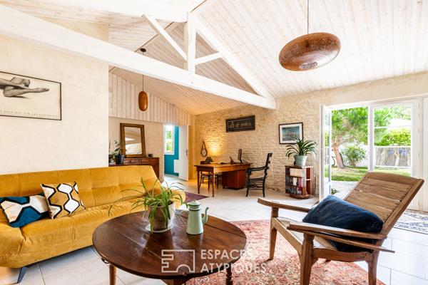 Ancien chai et son jardin champêtre