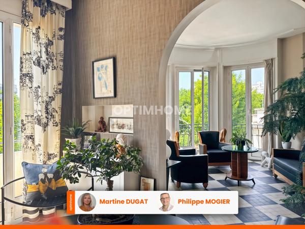 Rare à Vichy, Duplex 1er et 2ème étage avec toit terrasse, 2 garages et caves