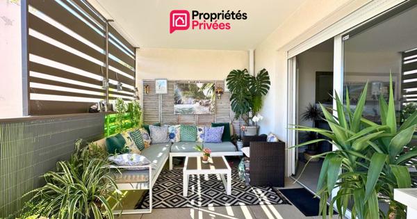 À VENDRE - Beau 2 pièces de 53 m² avec grande terrasse, PISCINE et parking
