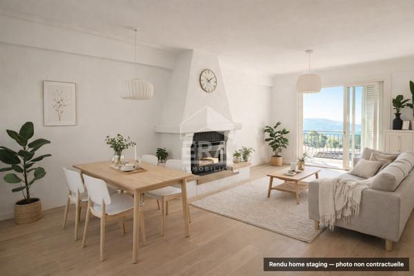 Maison à vendre à Carros - Vue dégagée sur collines et mer - Gros potentiel