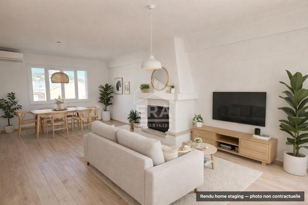 Maison à vendre à Carros - Vue dégagée sur collines et mer - Gros potentiel