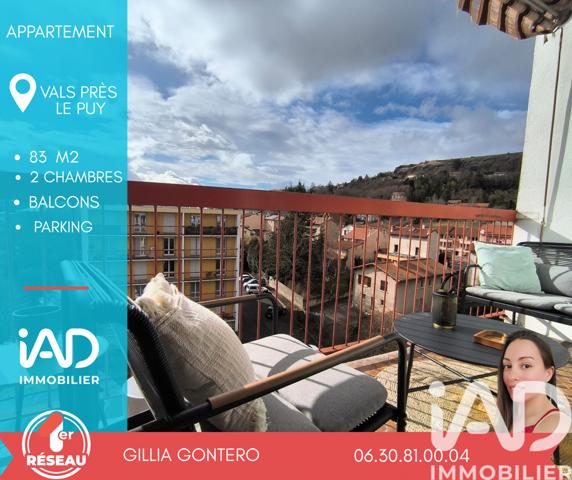 Appartement à vendre 4 pièces 83 m² Vals-près-le-Puy