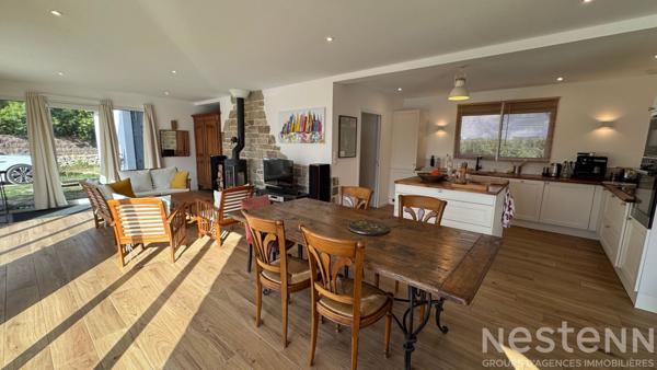 SAINT-PIERRE-QUIBERON - Vente maison contemporaine de plus de 200 m² à deux pas des plages
