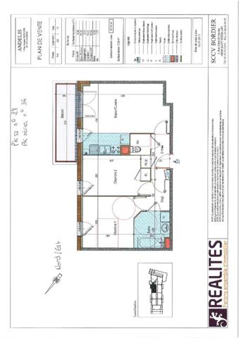 LOCATION TYPE 3 ANDELIS N°227,  
Angers 49000