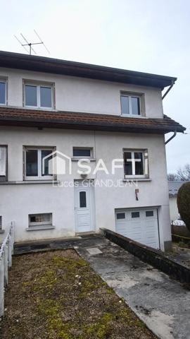 Maison familiale 98 m² avec garage et jardin