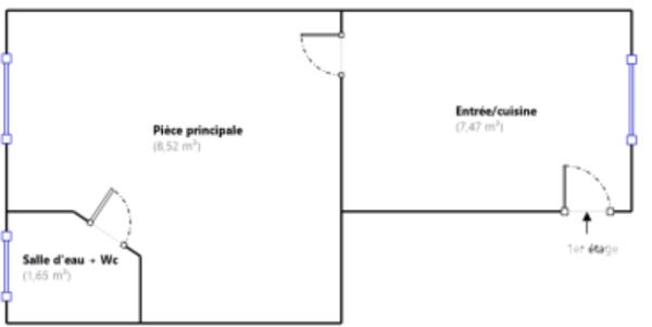 Appartement à vendre 1 pièce 18 m² Paris 17