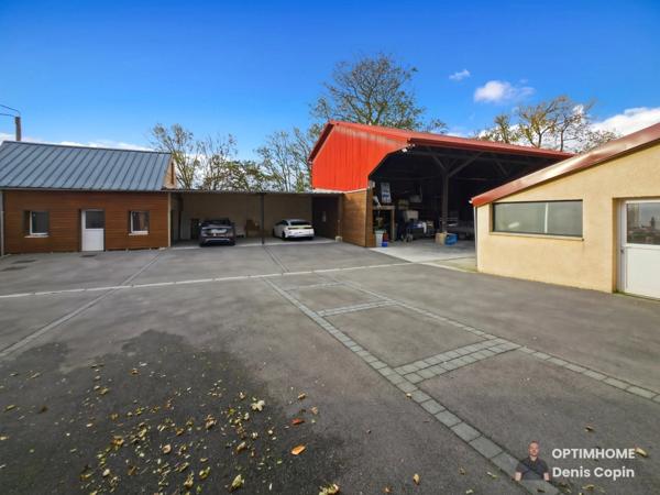 Grande maison rénovée avec dépendances, double accès et terrain de plus de 3 000 m² – Caudry secteur calme