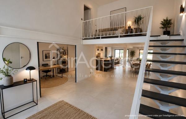Appartement d'exception type loft avec jardin privatif Roy