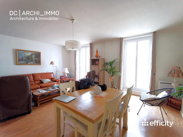 Appartement 3 pièces - 61 m² Exclusivité efficity