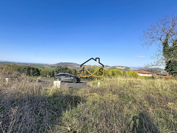 GRAND TERRAIN VIABILISÉ AVEC VUE - ST GEORGES SUR ALLIER 63800