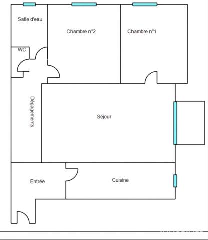 Appartement à vendre 3 pièces 77 m² Paris 10