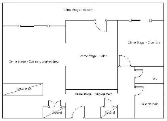Vente                                                      Appartement
                        
                     3 pièces                      42 m2                     à Sainte-Maxime