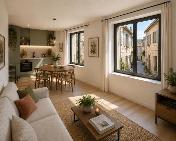 APPARTEMENT CENTRE ROGNES - MAGNIFIQUE TERRASSE