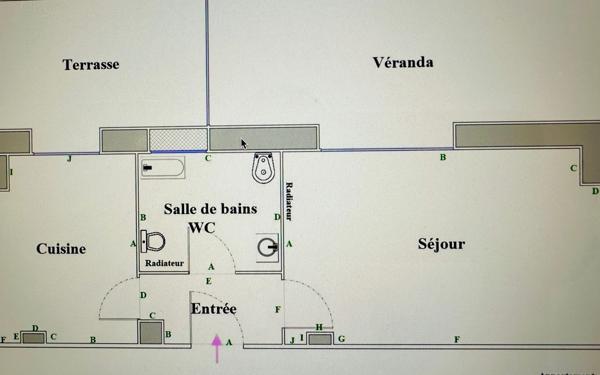 Appartement à vendre    1 pièce •  Nice