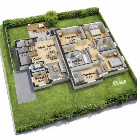 Terrain à vendre 573 m² Mennecy