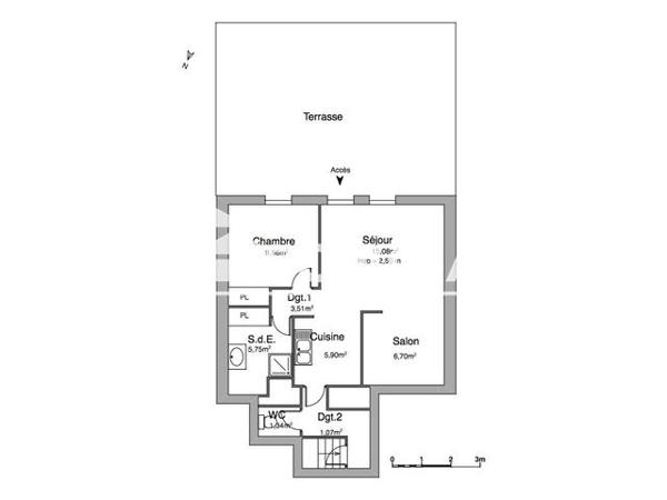 Location Appartement 2 pièces 48.74 m² - 1 TER RUE DU FAISAN Niort 79000