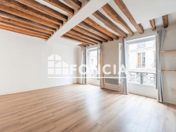 À vendre Appartement 2 pièces 48.32 m² - Paris 75001