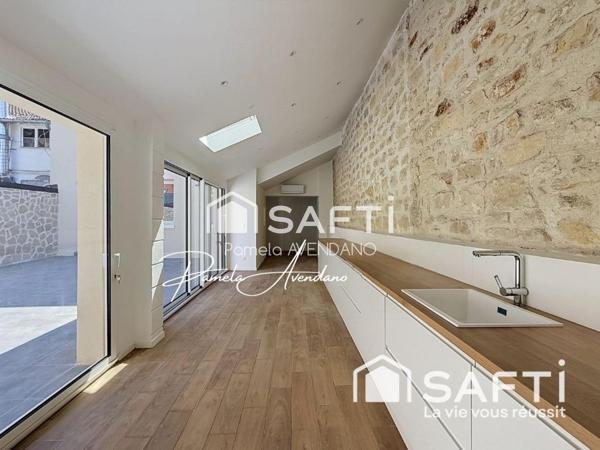 Maison de ville entièrement rénovée – Vue sur la Marne – La Varenne Saint-Hilaire