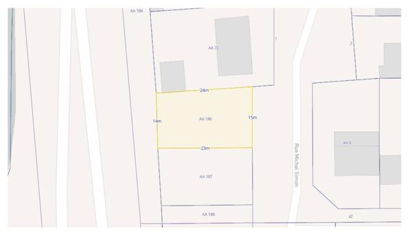 Terrain Goussainville 332m²