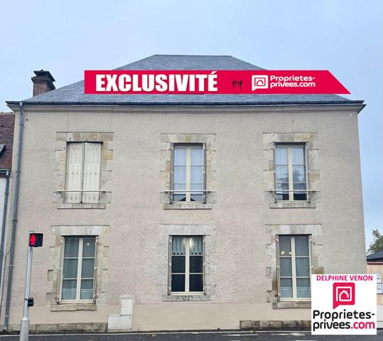 Exclusivité - Appartement  T3  en rez de jardin avec terrasse, cave et parking dans le centre ville de Châteauneuf Sur Loire