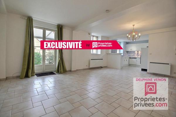 Exclusivité - Appartement  T3  en rez de jardin avec terrasse, cave et parking dans le centre ville de Châteauneuf Sur Loire