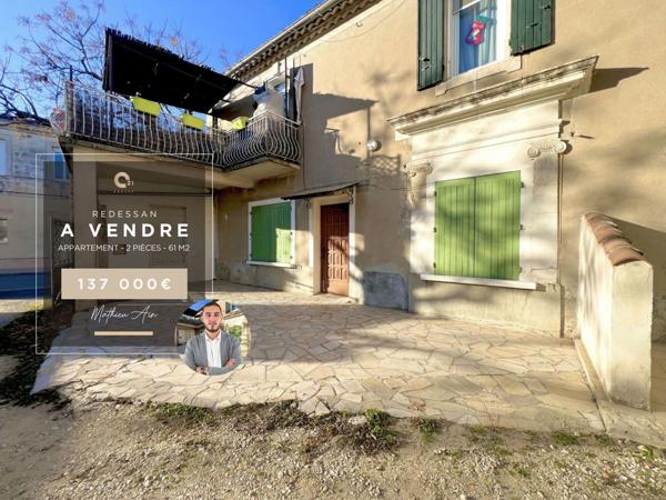 Appartement 2 pièces - 61 m²